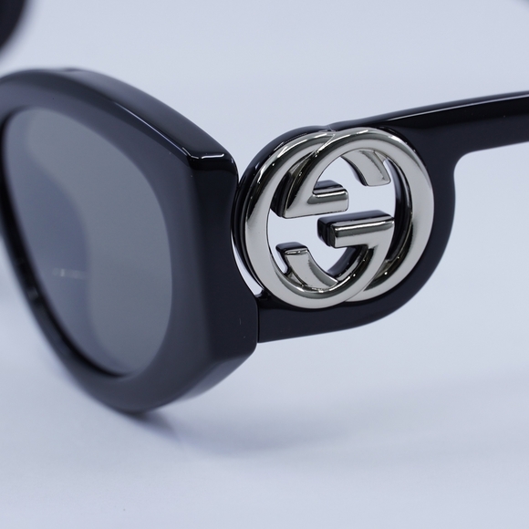 NWT Gucci GG1691S-001-54 Black 54mm Sunglasses